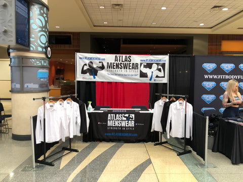 Atlas Menswear at the 2020 Mr Olympia